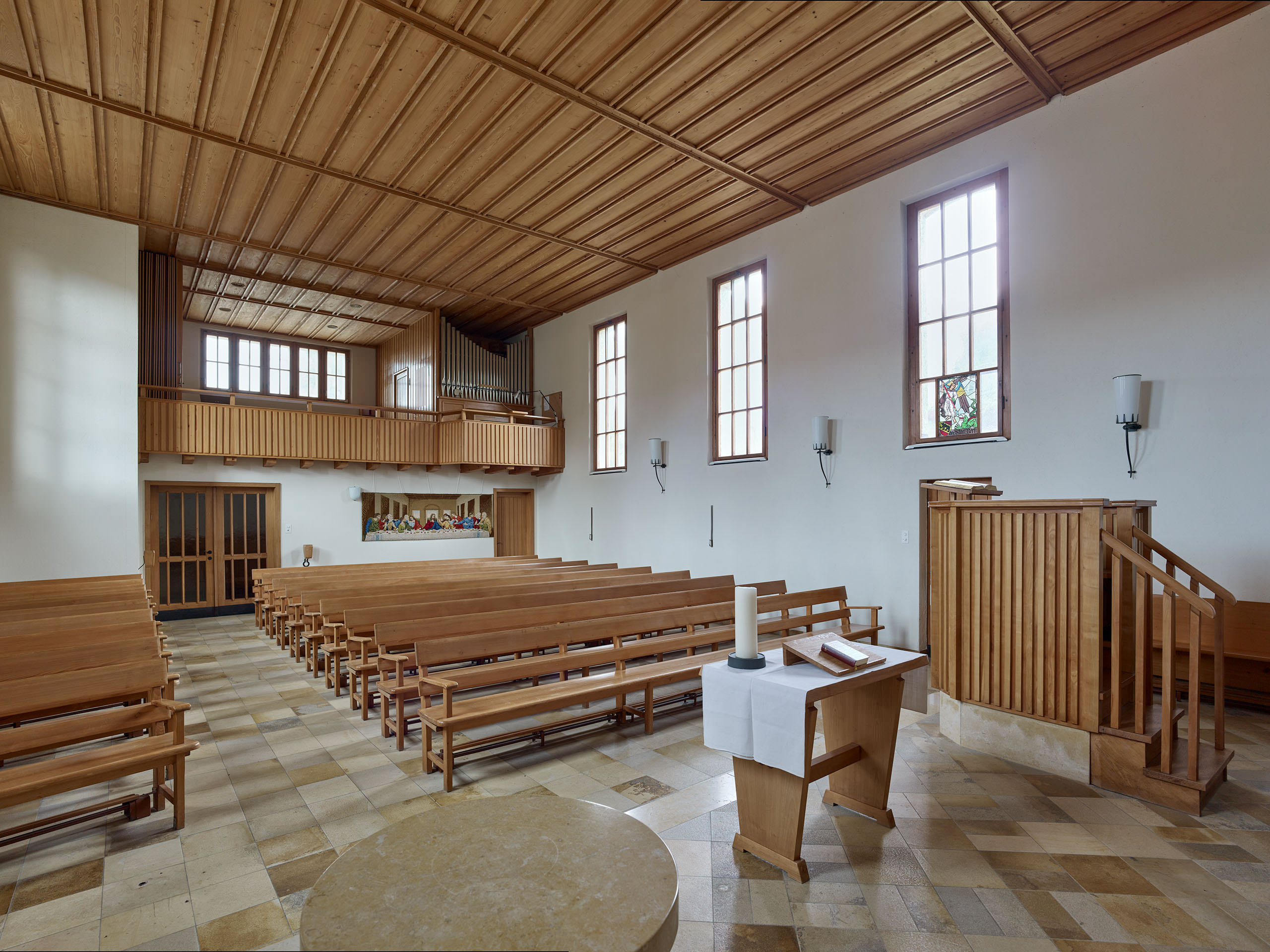 Schürmattweg 10. Ref. Kirche, Innenraum